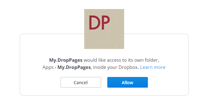 Beispielbild: Droppages - Erlauben